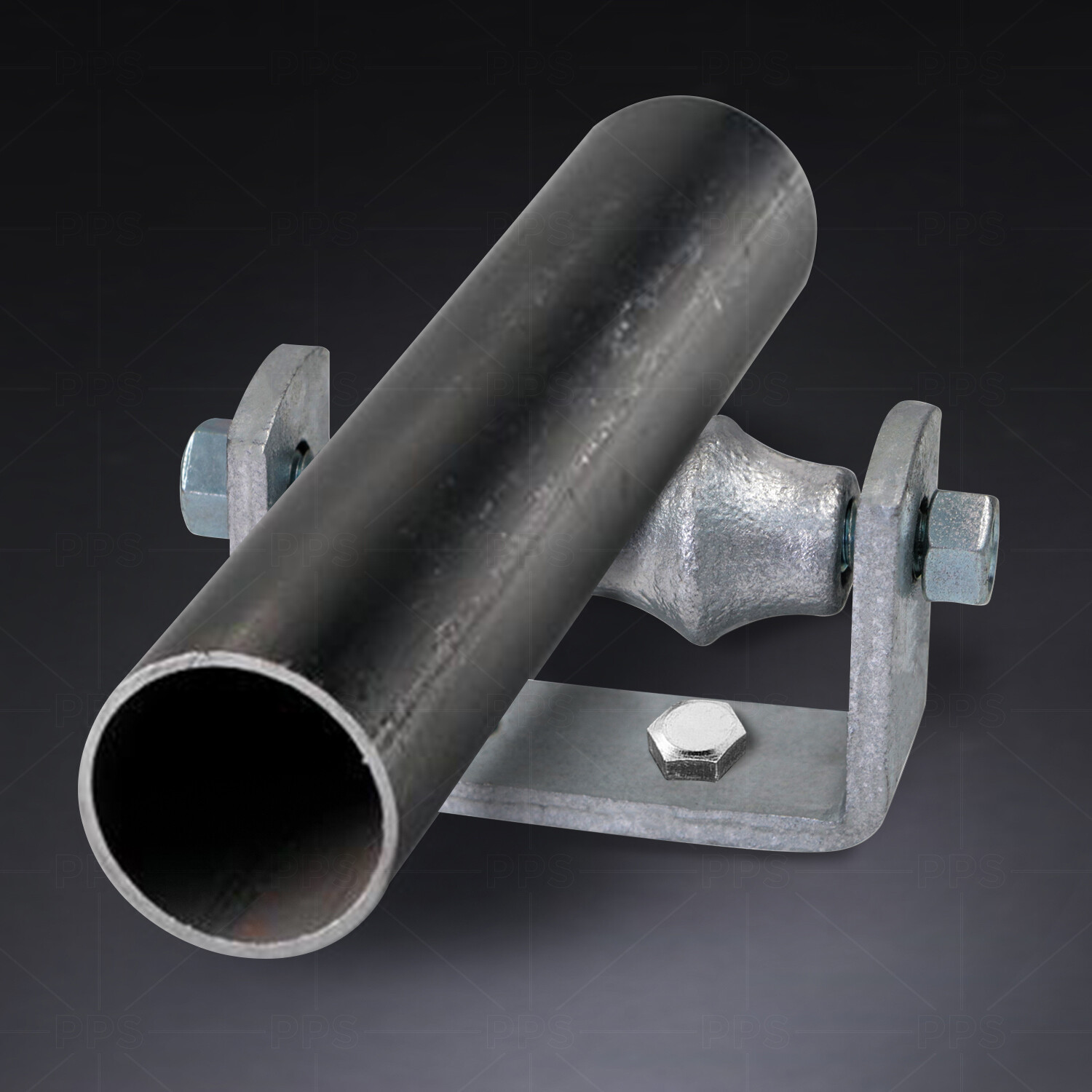 5 Pack 2″in-14″in of Galvanized Steel Hot Dipped Pipe Roller Chair Pipe Hanger