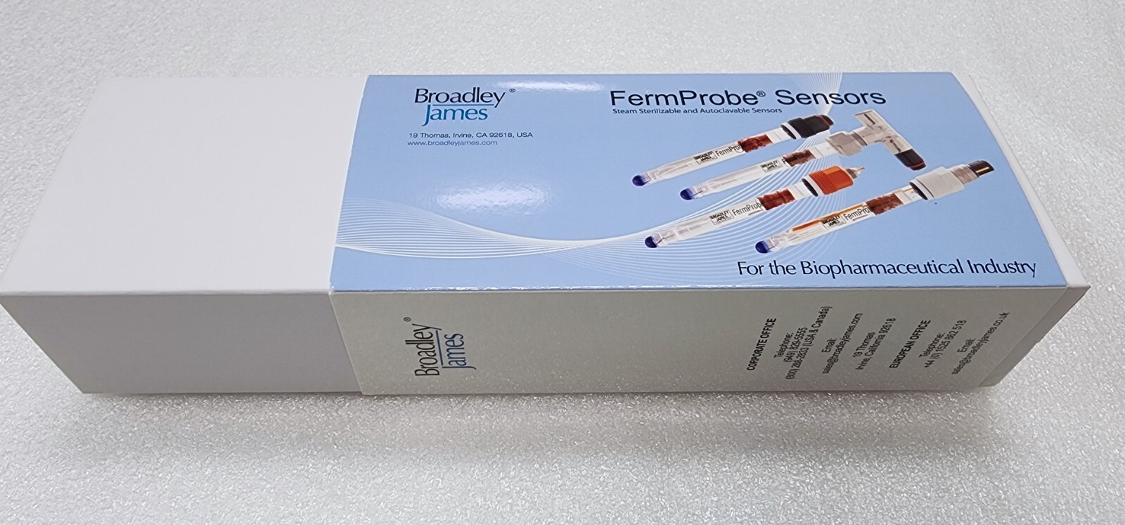 Broadley James F-835 Autoclavable pH Electrode for Bioprocess Applications