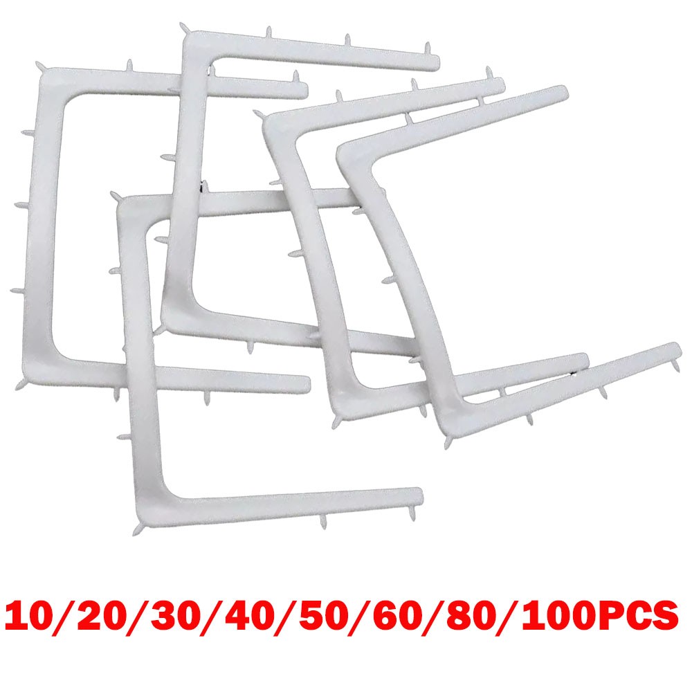 10-100Pc Dental Autoclavable Plastic Rubber Dam Frame Holders U-Shape Instrument