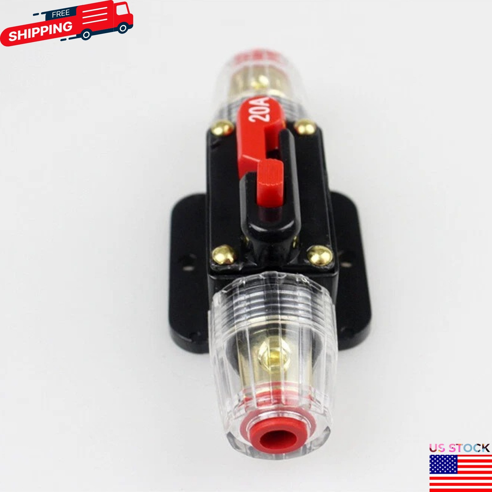 DC 12V-24V Home Solar System Waterproof Circuit Breaker Reset Fuse Inverter