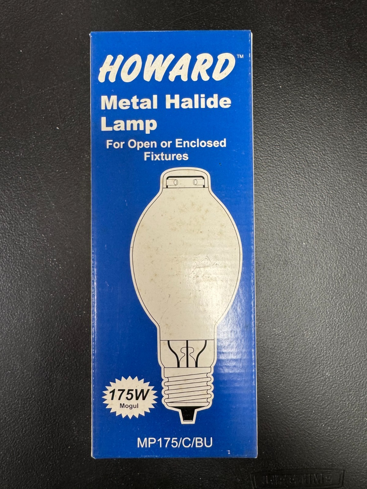 Howard Lighting MP175/C/BU Protected Metal Halide 175W M57/O EX39 BT28-P Coated
