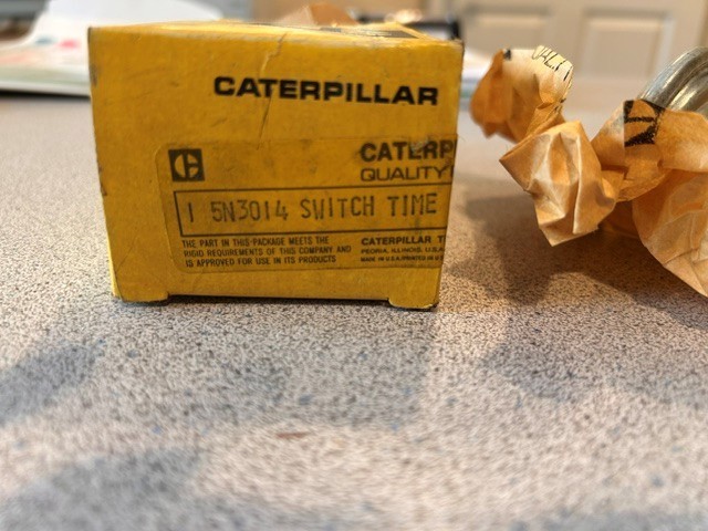 Caterpillar OEM Time Switch pn-5N3014