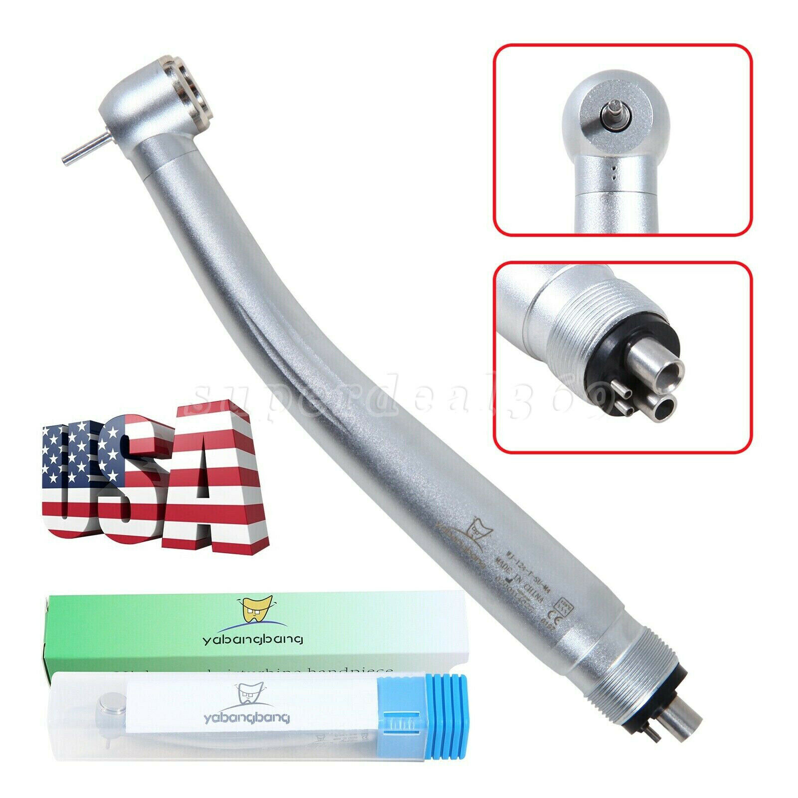 NSK Style Dental High Speed /LED Fiber Optic /E-generator Handpiece 2/4/6 H SA