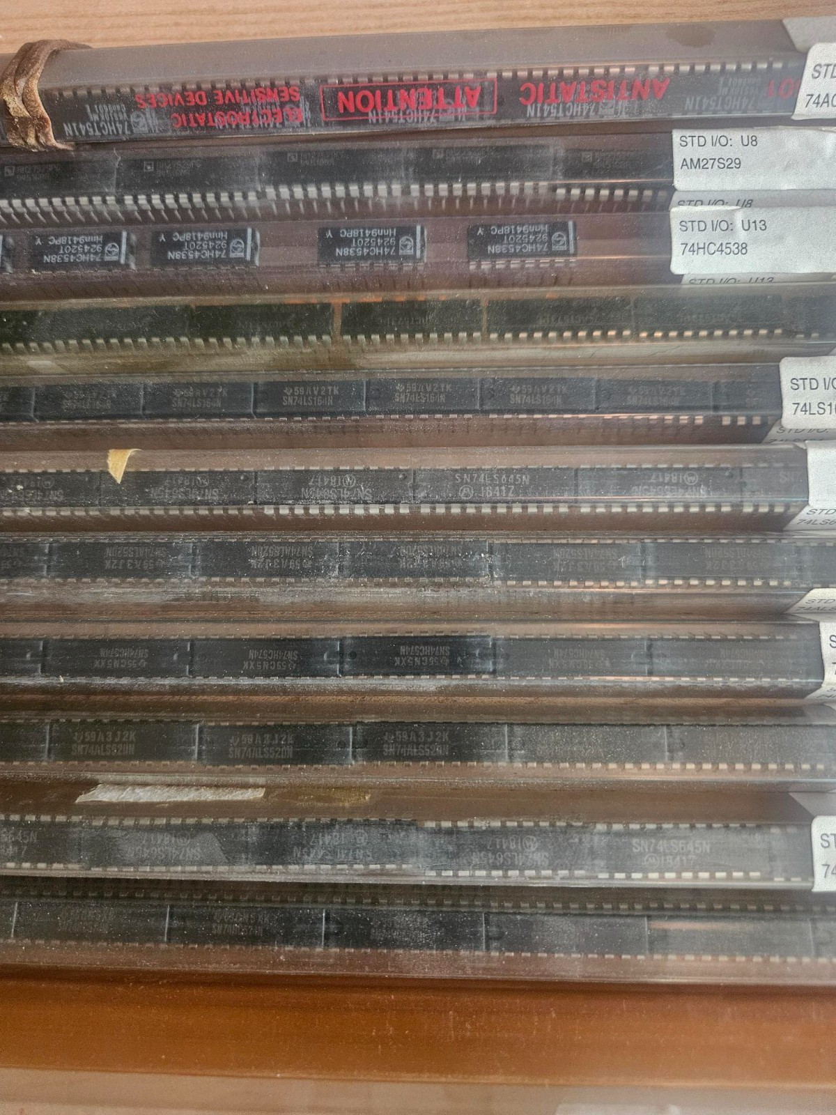 Large Mixed Lot of NOS Integrated Circuits in original storage tubes