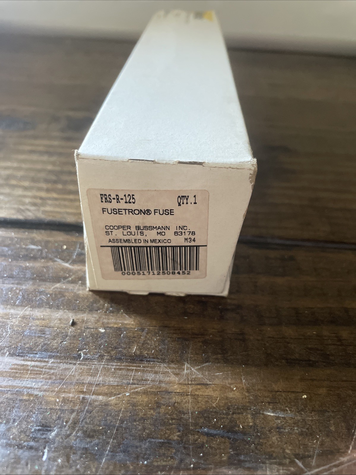 Bussmann FRS-R-125 Fusetron 125 Amp 600V Class RK5 Time-Delay Fuse