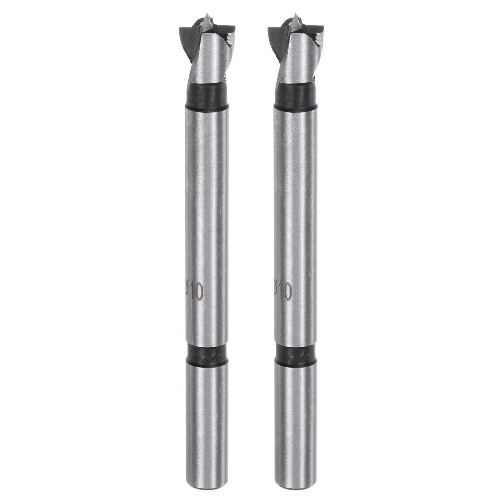 2pcs Forstner Drill Bit 25/64″(10mm) Multi-tooth Woodworking Drilling Hole Tool
