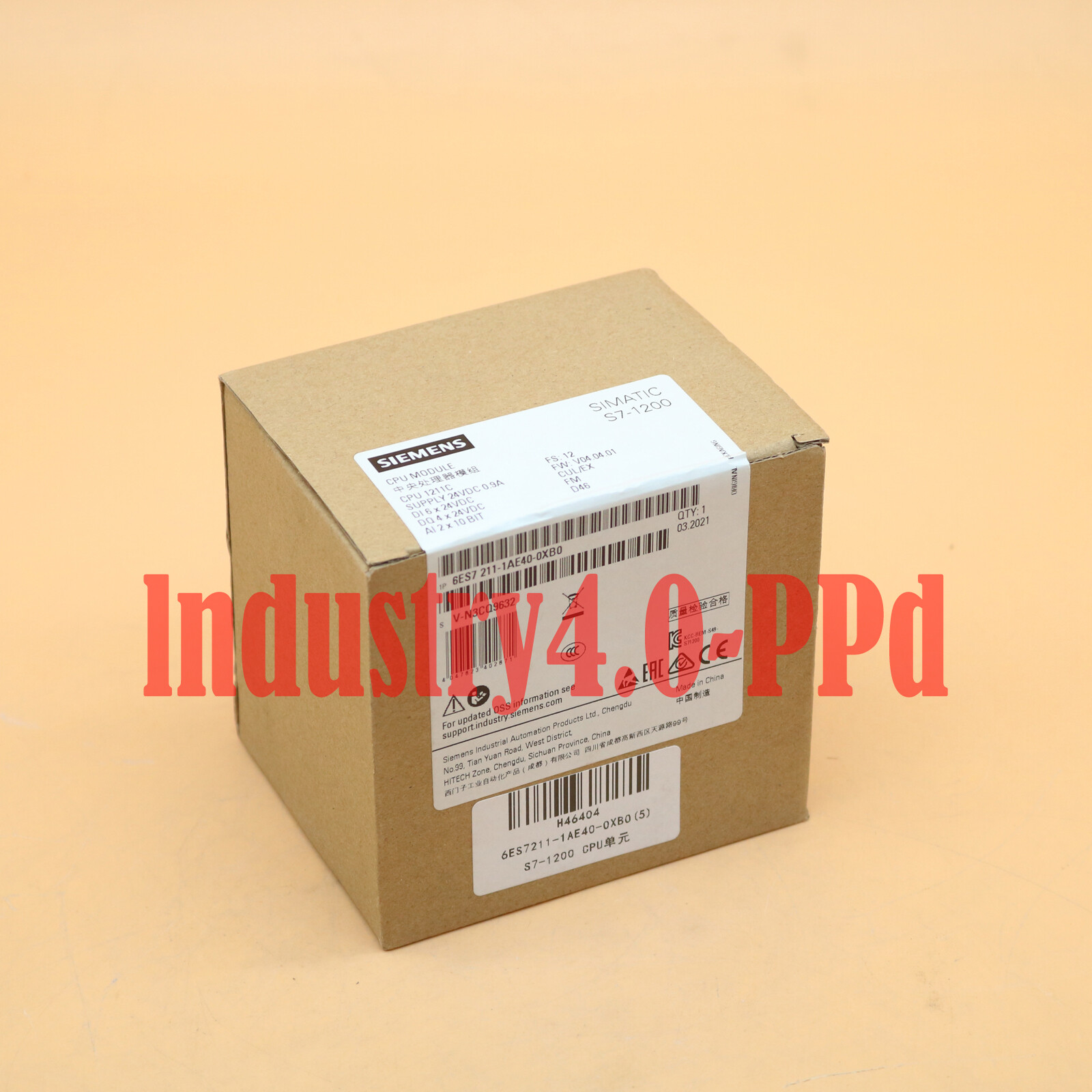 New In Box Siemens PLC Module 6ES7 211-1AE40-0XB0 1 year warranty#XR