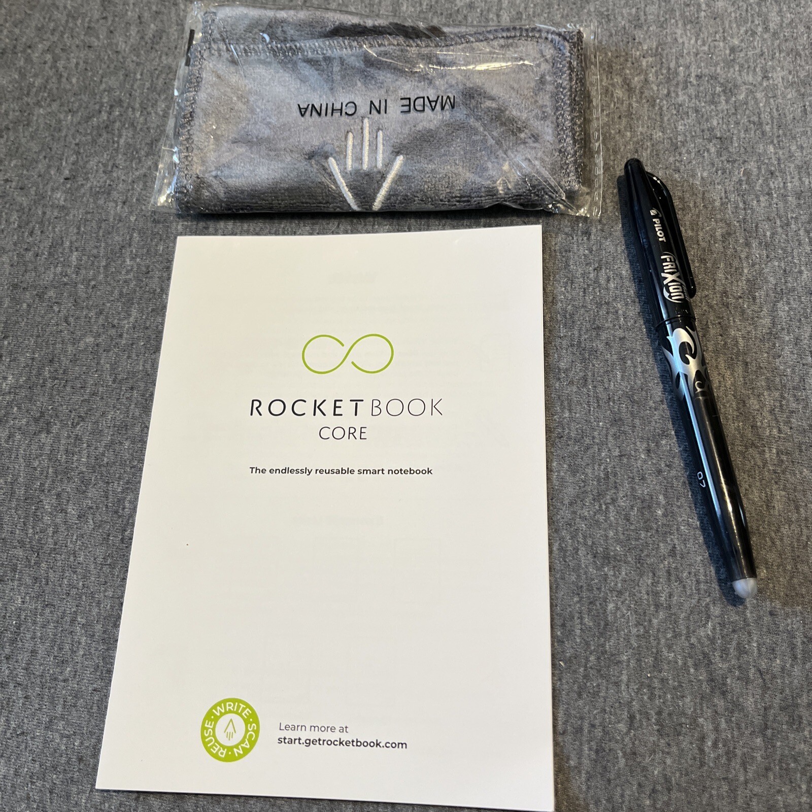 Rocketbook Smart Reusable Notebook – Eco-Friendly New Open As Shown In Pics