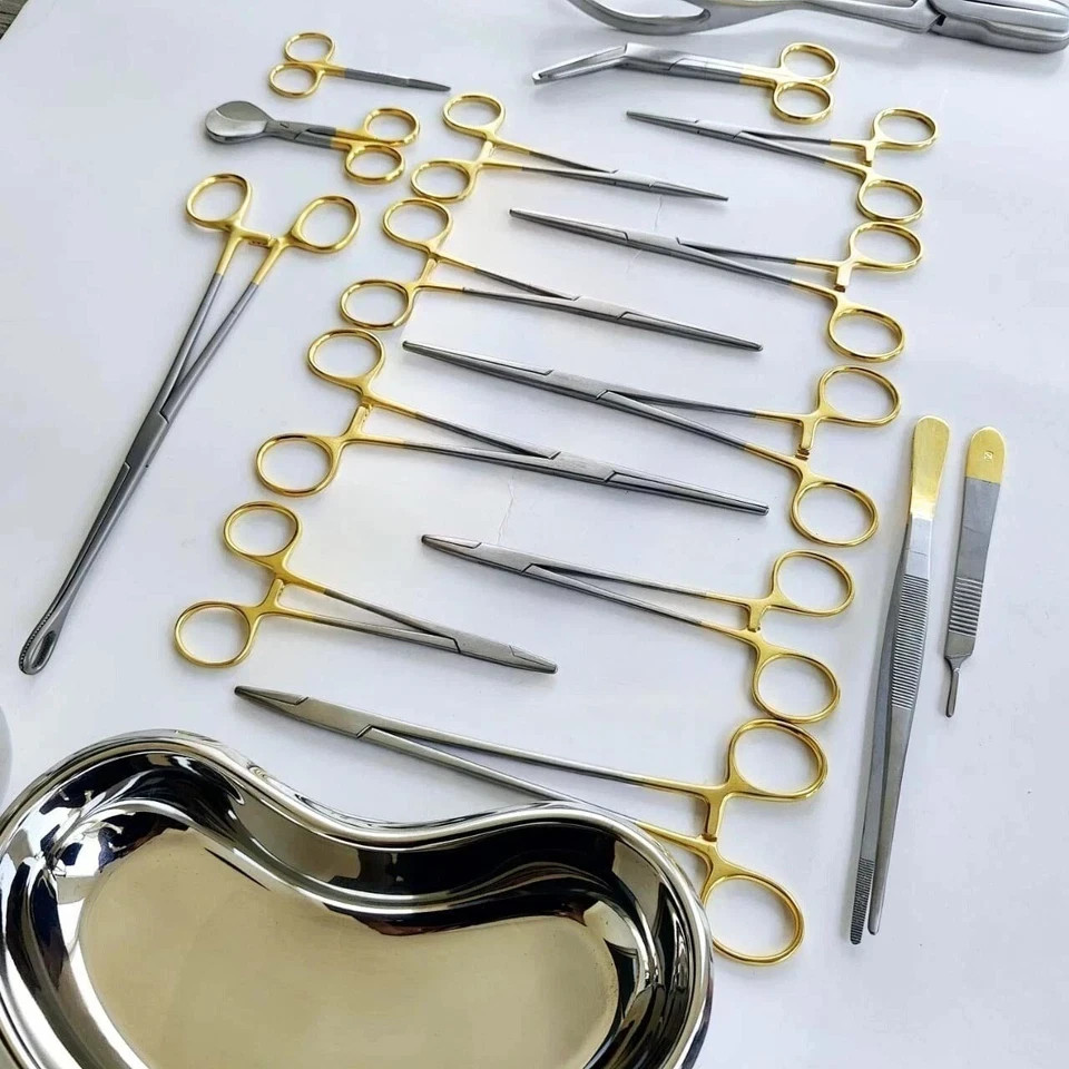 Delivery Set 16 Pcs GYN Surgical Instruments