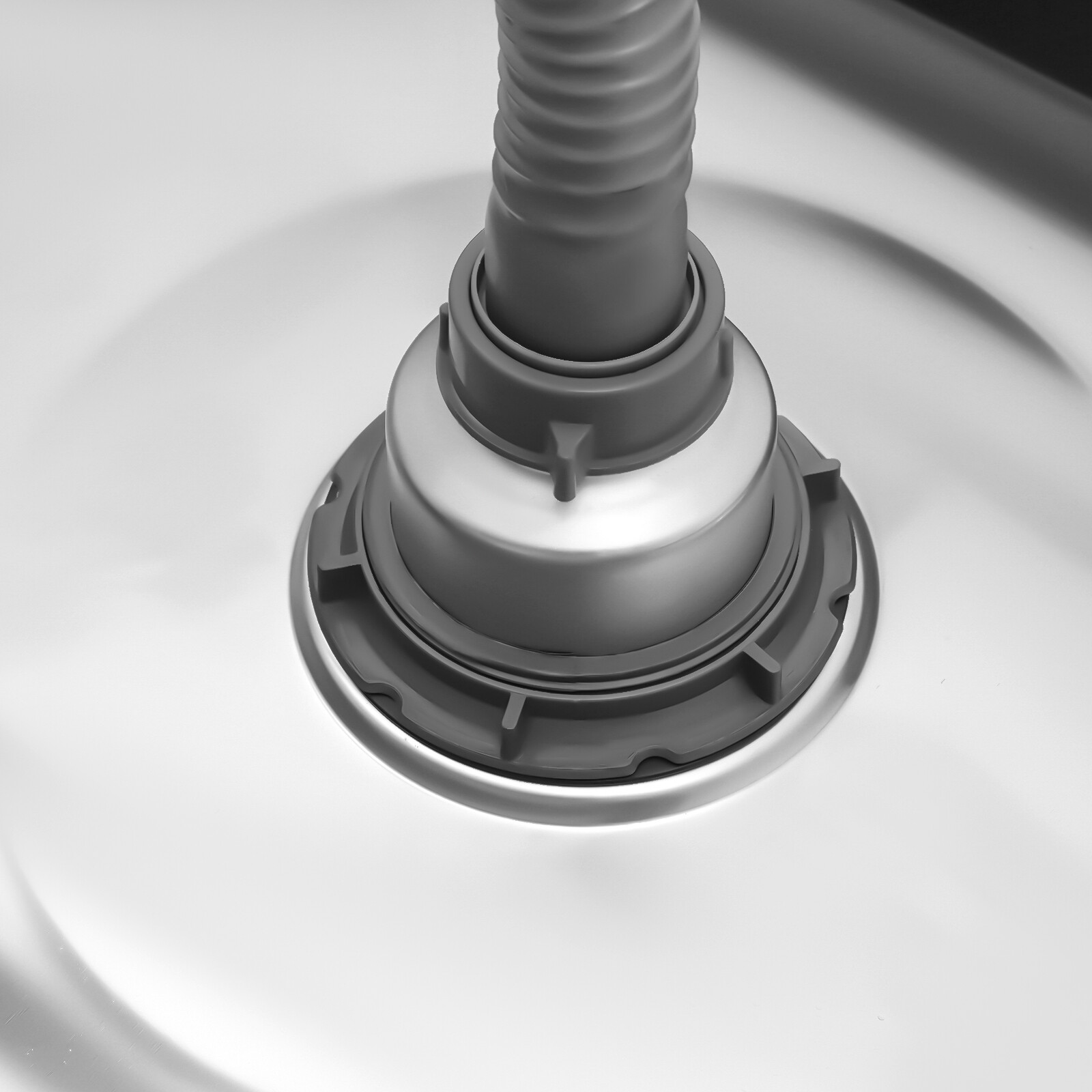 22″L x 19″W x 12″H Stainless Steel Mop Sink Utility Floor Mount Mop Basin Silver