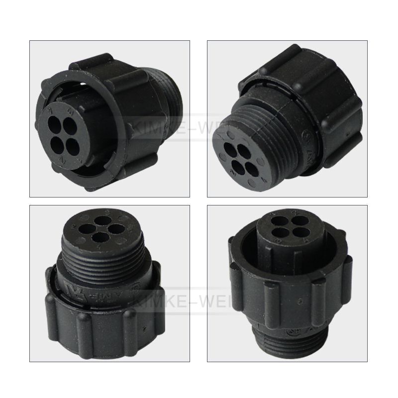 4 Pin/Way TE/AMP/TYCO CPC Series Circular Male Female Connector Plug Socket Kit