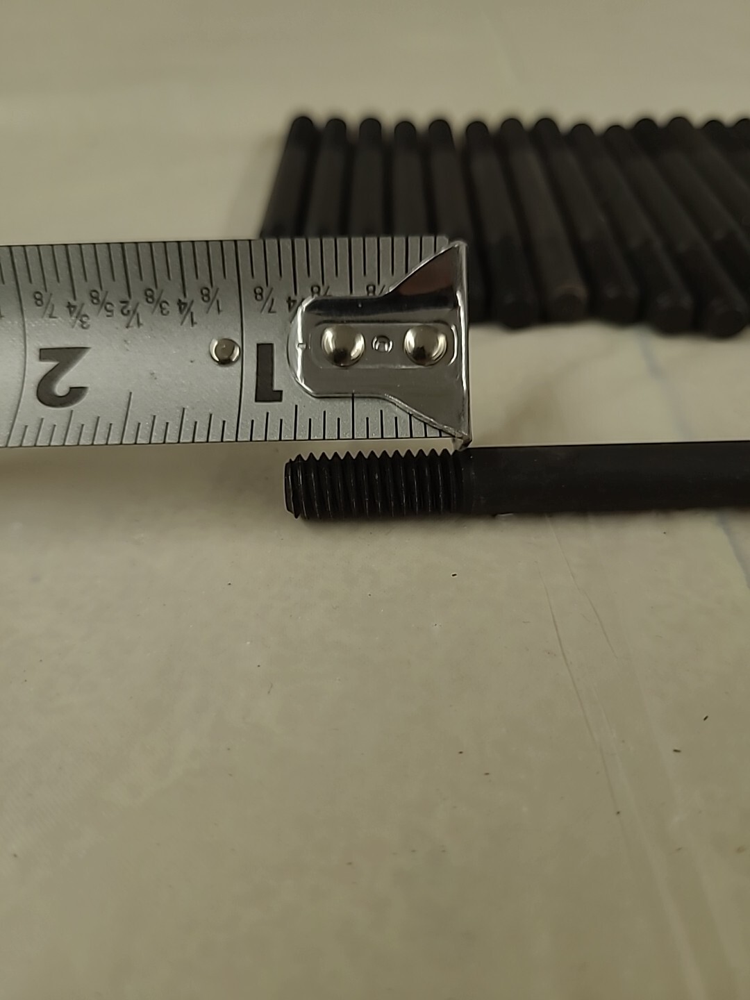 5/16-18 X 3.5″ LONG STEEL STUD