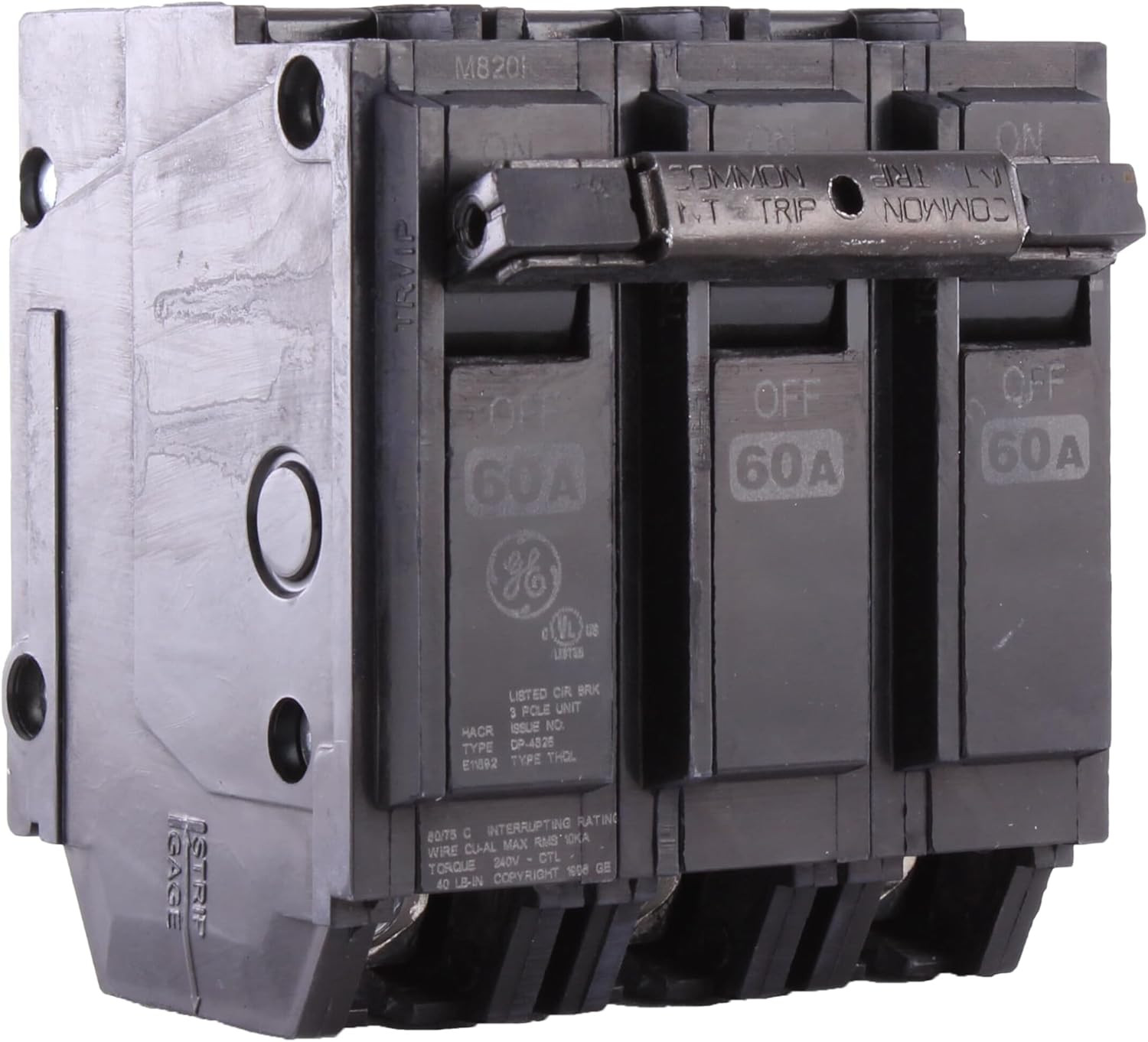 THQL32060 Plug-In Mount Type THQL Feeder Molded Case Circuit Breaker 3-Pole 60 A