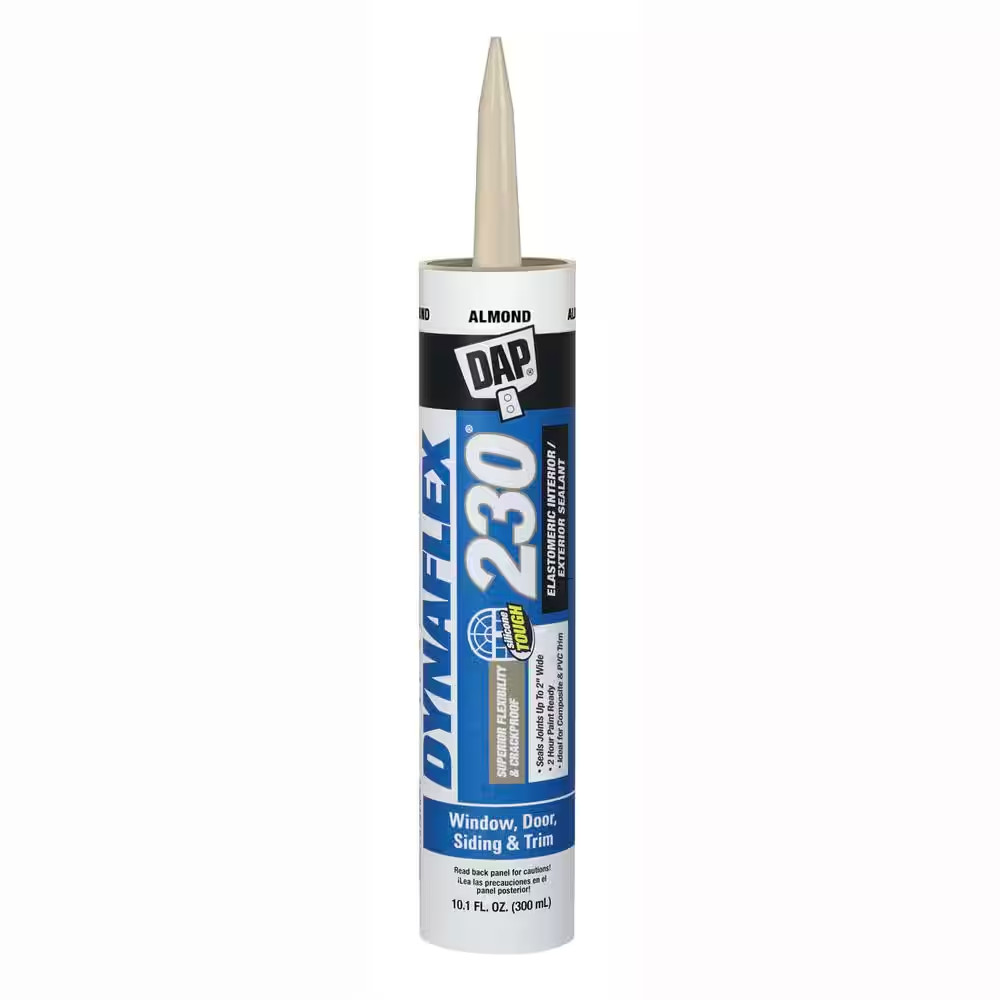 Dynaflex 230 10.1 Oz. Almond Premium Elastomeric Exterior/Interior Window, Door