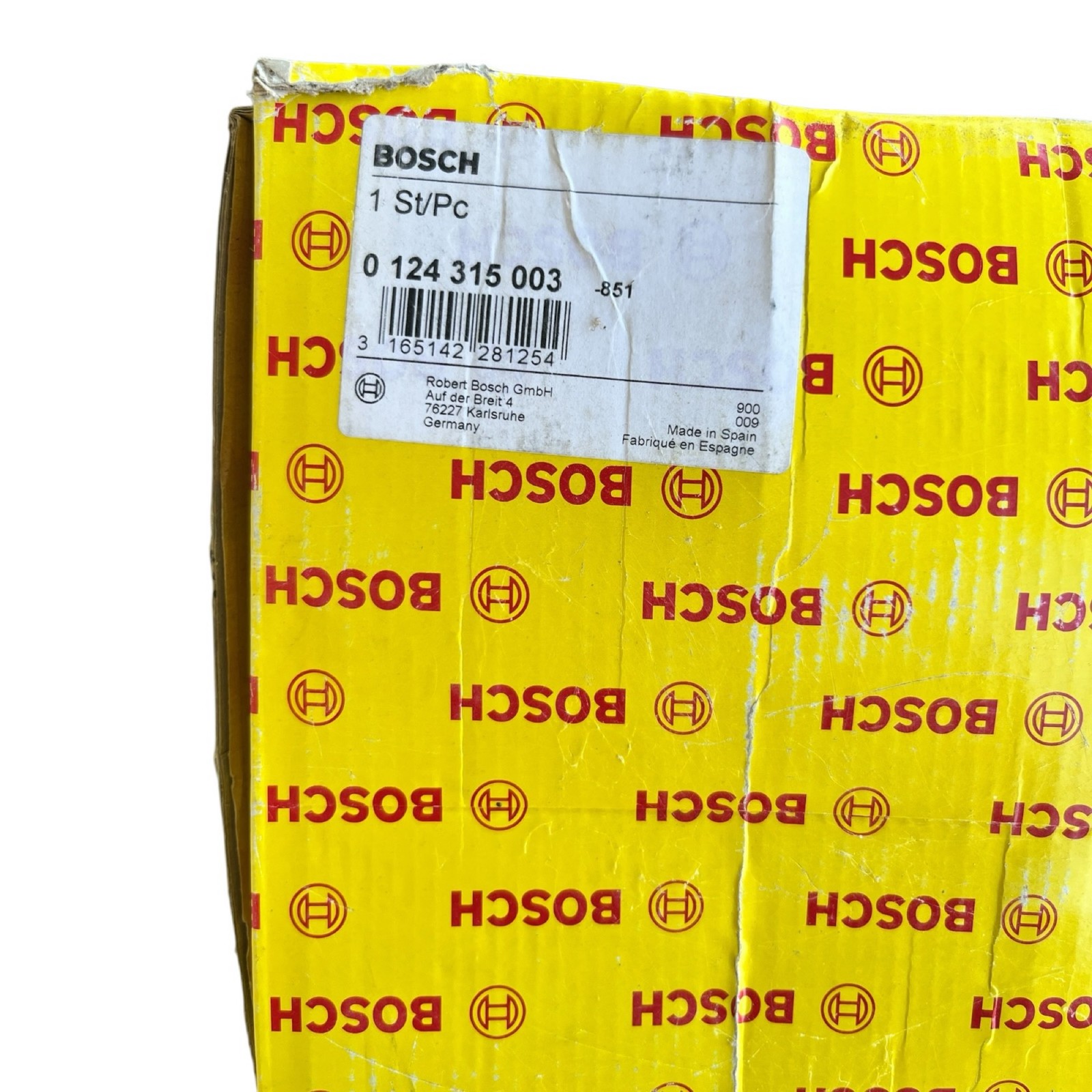 Bosch Alternator 1 Unit Made in Spain 0 124 315 003