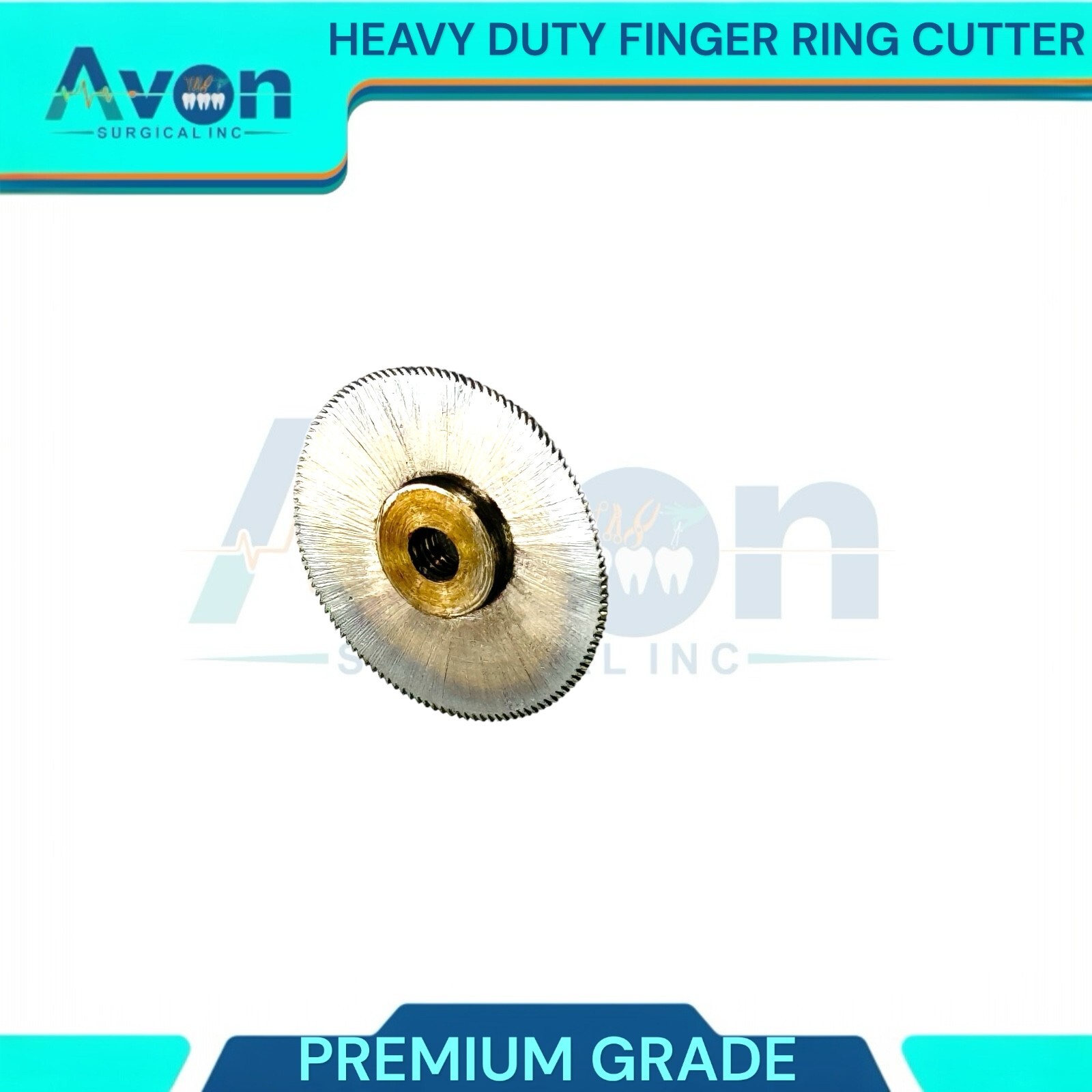 Heavy Duty Premium Finger Ring Cutter 6″ with Circular Blade, First Aid, EMS/EMT