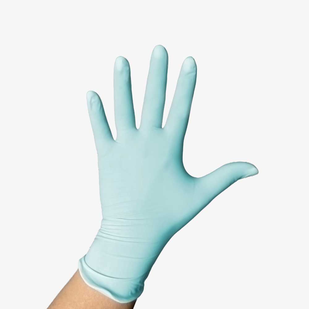Perfect Touch Bubblegum Flavored Latex Gloves Light Blue Small 100/Bx