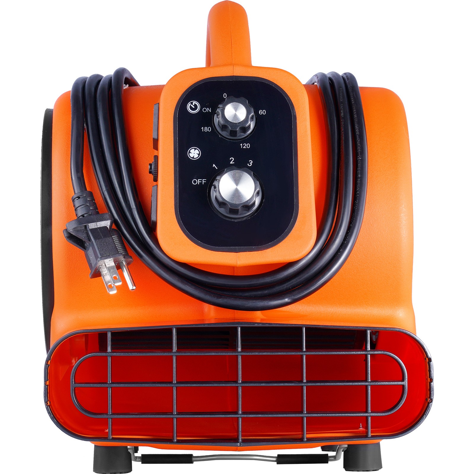 VEVOR 1000 CFM 3-Speed 1/4 HP Adjustable Air Mover Carpet Dryer Blower Floor Fan