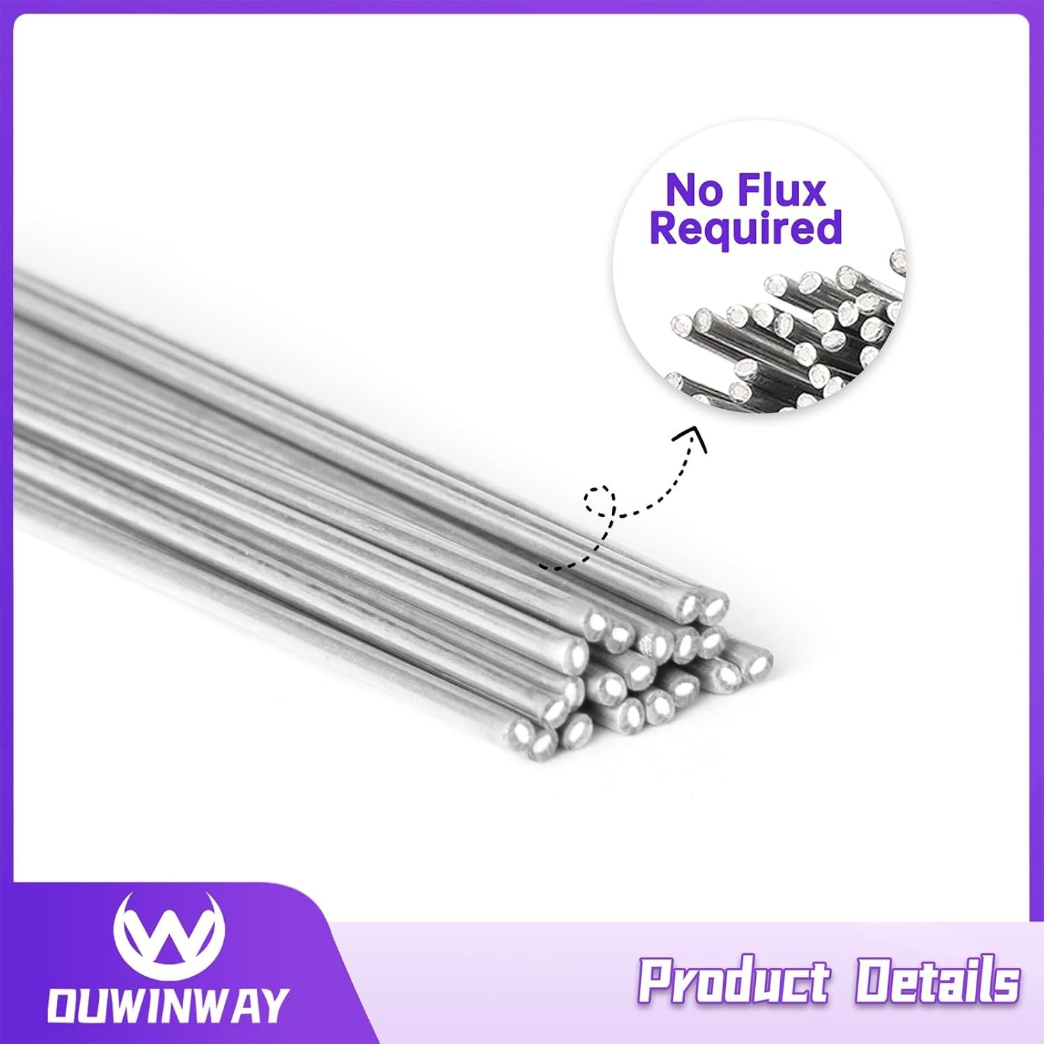 All Metal Brazing Rods,1/16»x13» Flux Core All Metal Brazing Rods All Metal…