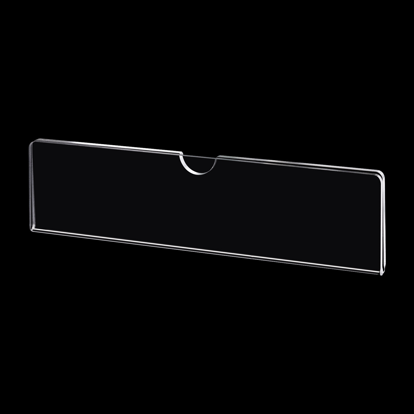 40pcs Office Name Plate Holders Acrylic for Wall Mount Desk Top Name Plates NEW