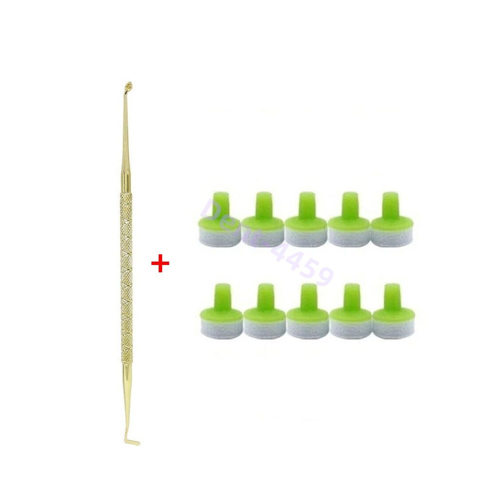 Dental OptraSculpt Veneer Composite Resin Filling Spatula Handle Foam Pads Kit