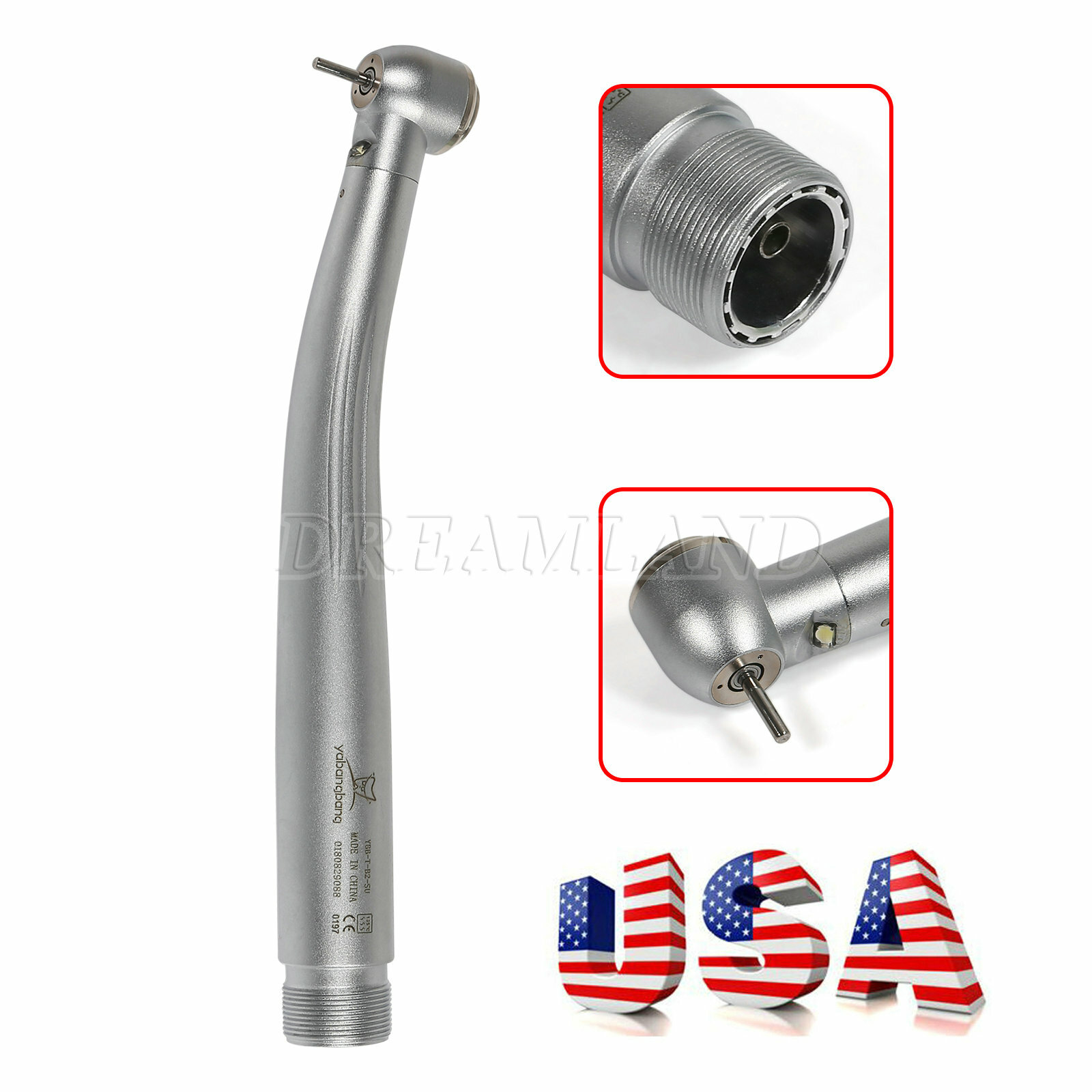 Yabangbang E-generator Dental LED Fiber Optic High Speed Handpiece 2 hole YBB