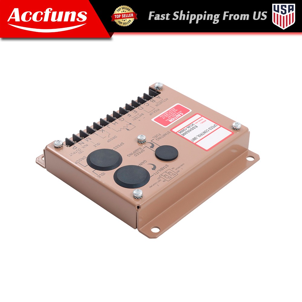 Engine Speed Governor Controller for ESD5520E Generator Set Control
