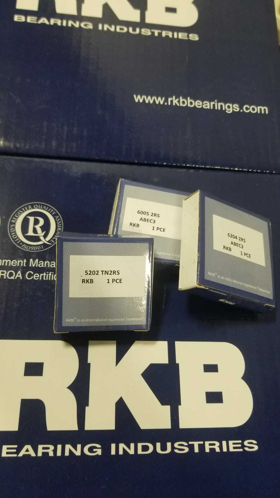 RKB 3315TN Angular contact ball bearing, double row 75x160mm SWISS MANUFACTURING