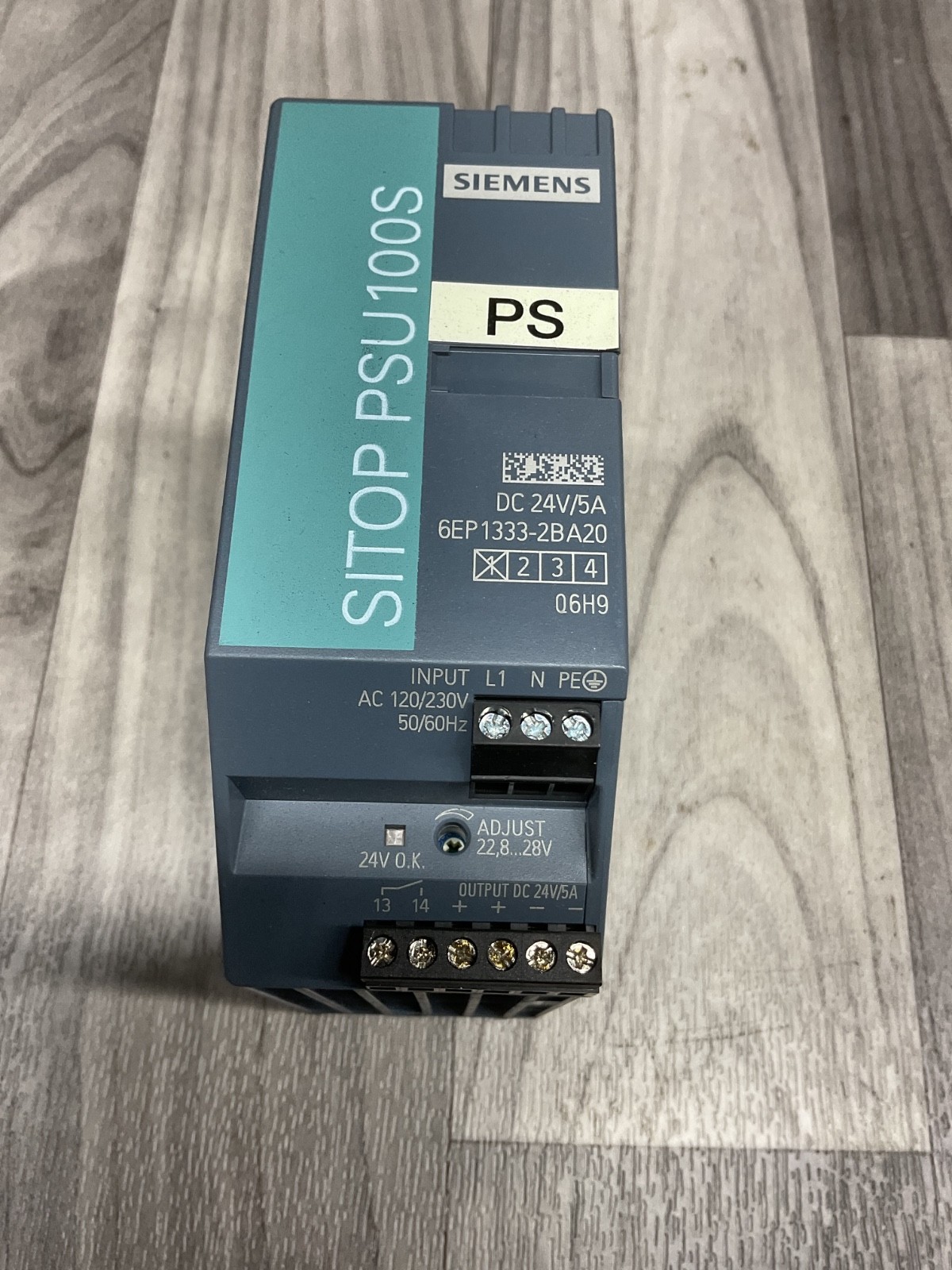 Siemens 6EP1333-2BA20 SITOP PSU100S Power Supply #4002X119SI
