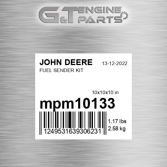 MPM10133 FUEL SENDER KIT fits JOHN DEERE (New OEM)