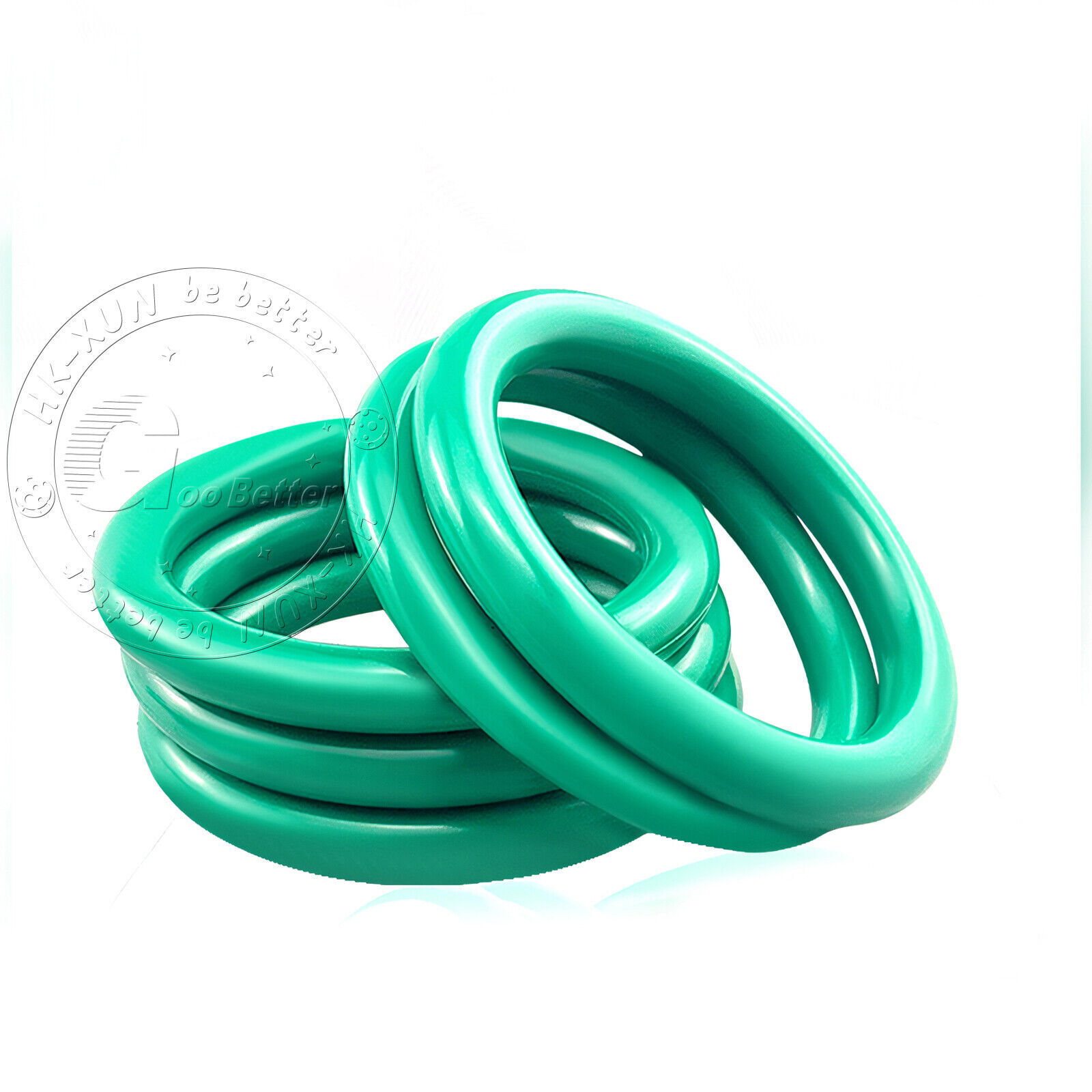 2mm FKM Fluorine Rubber Sealing O-Rings Cross Section 5mm-100mm OD – High Temp