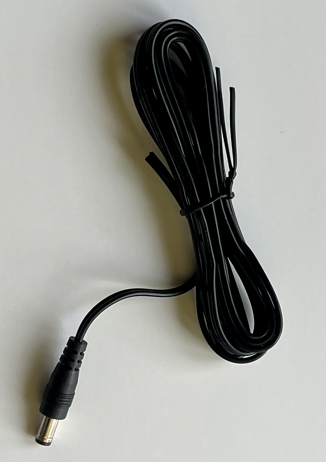 2.1MM DC Power Male Plug to Open End Cable – 20 AWG 6 Foot long