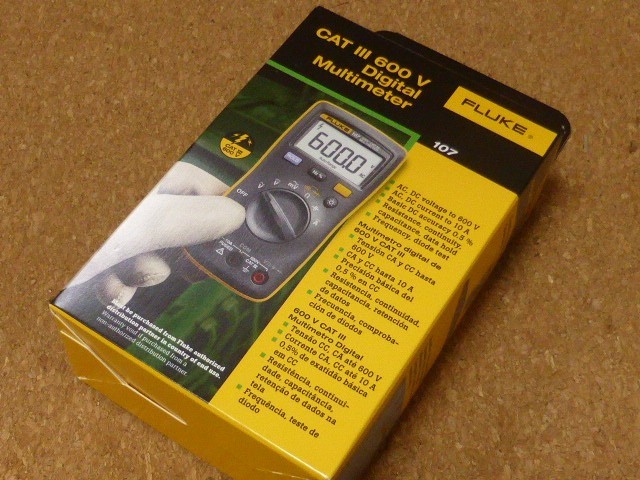 FLUKE Handheld Digital Multimeter 107 AC/DC Current By Fluke 107