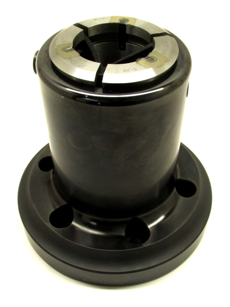 NEW! ATS S20 COLLET CHUCK CNC LATHE PULLBACK NOSEPIECE w/ A2-6 MOUNT – #A6-S20H