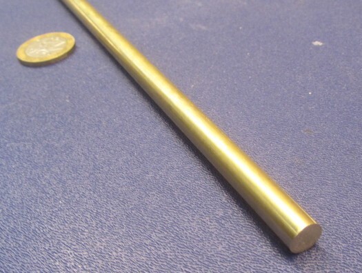 360 Brass Rod 5/16″ (.312″) Diameter x 24.0″ Length, 2 Pcs, 4 Ft