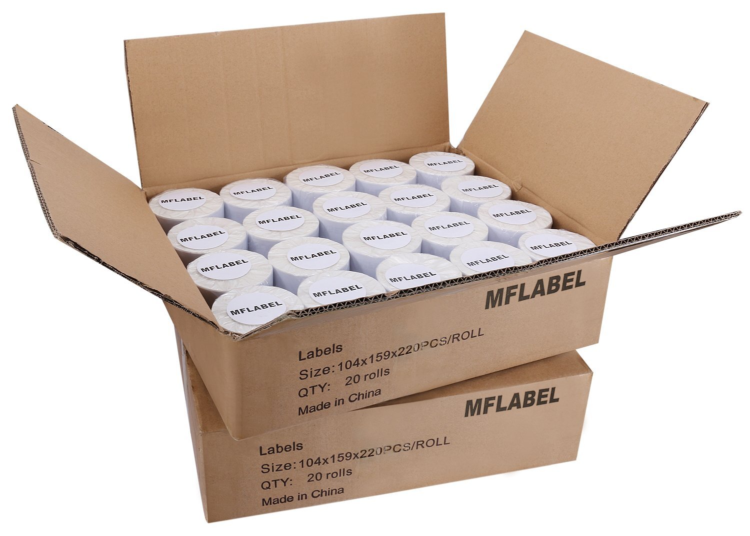 2-120 DYMO LabelWriter 4XL Direct Thermal Shipping Labels 4×6 1744907 Compatible