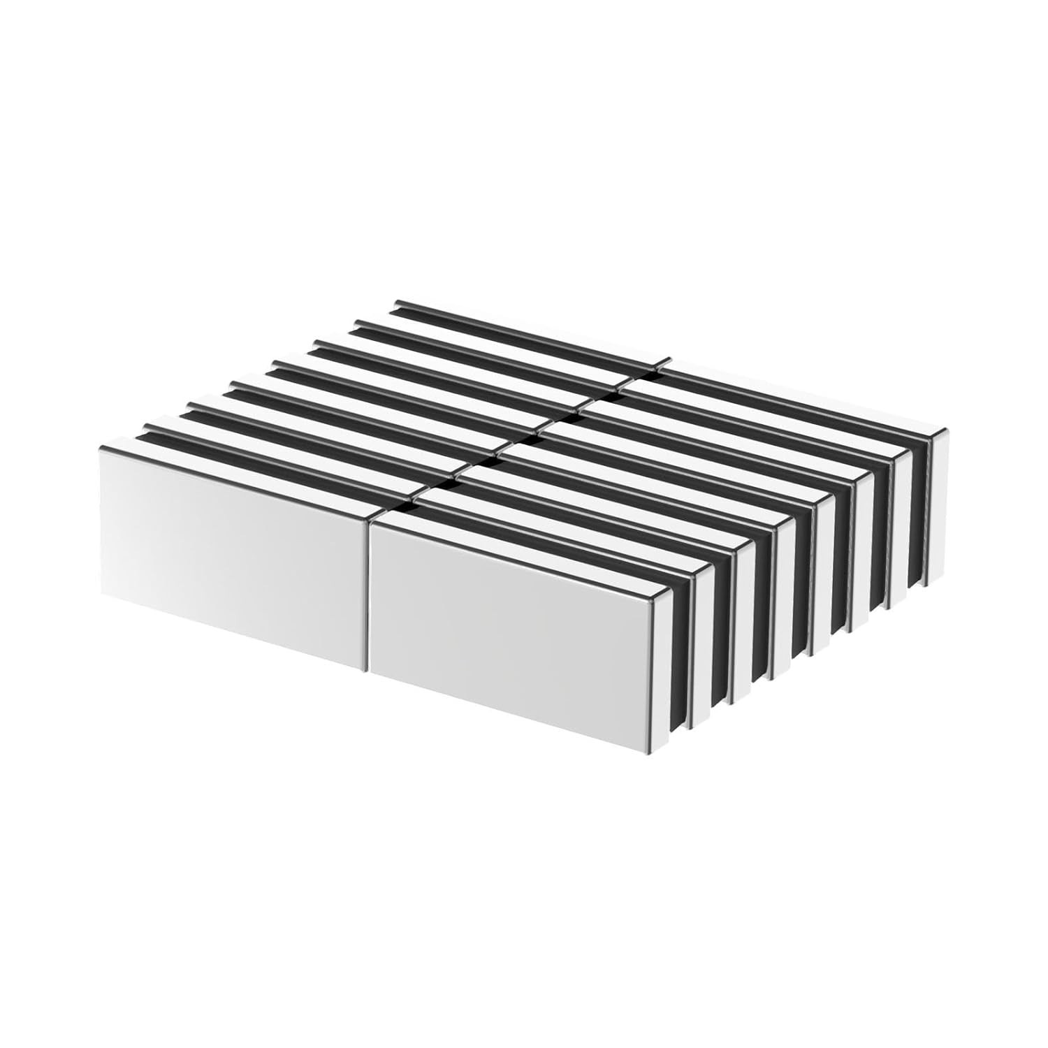 N52-1.00″ L x 1/2″ W x 1/8″ H – 16 Pack, Neodymium Bar Magnets, Powerful Rare…