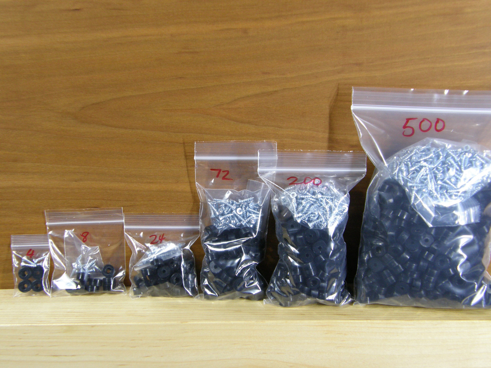 Silicone Rubber Bumper Feet (SMALL 1/2″)(5/8″)(7/8″) BLACK (FIRM) with screws