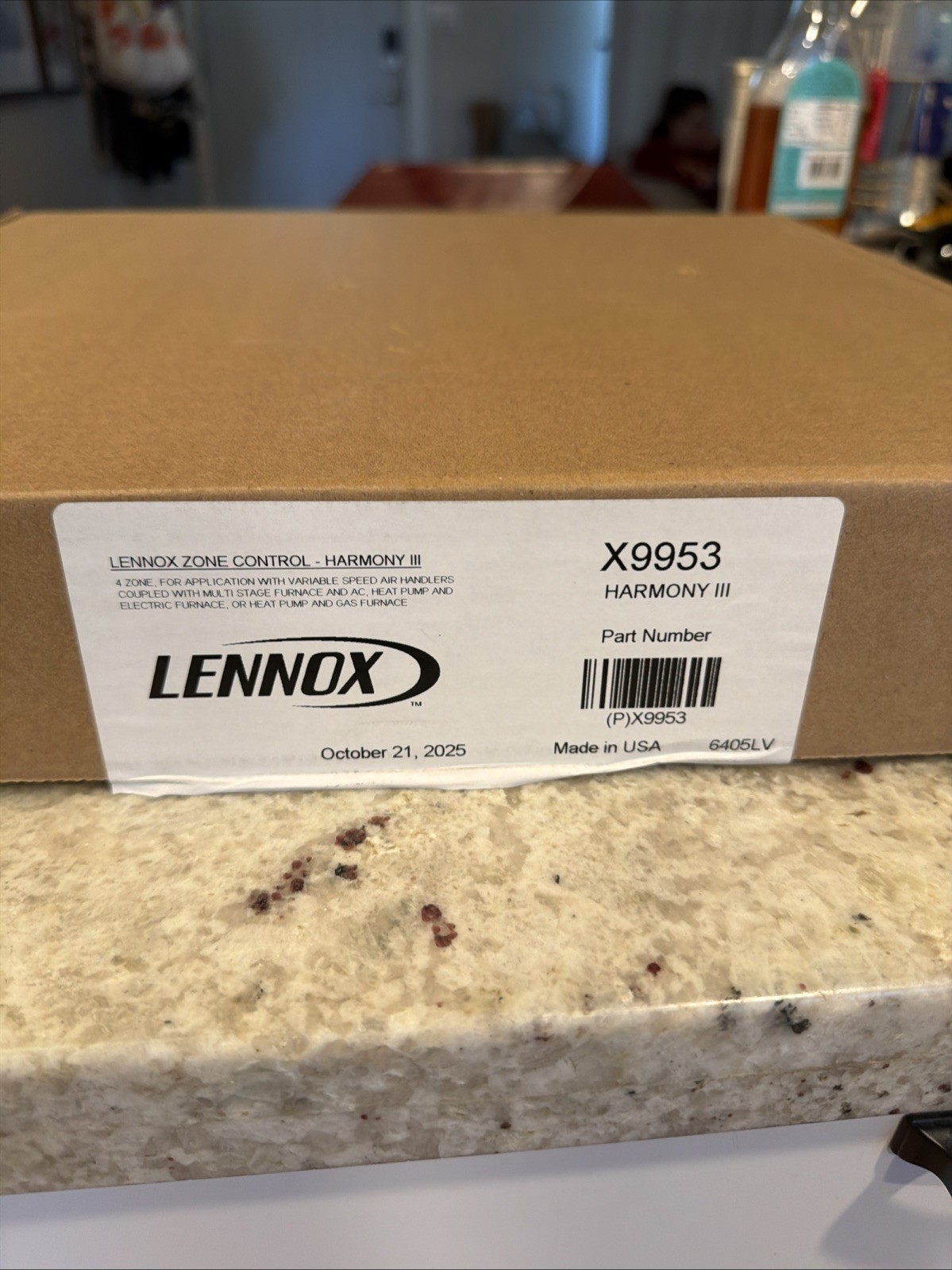 LENNOX X9953 Harmony III Zone Control System