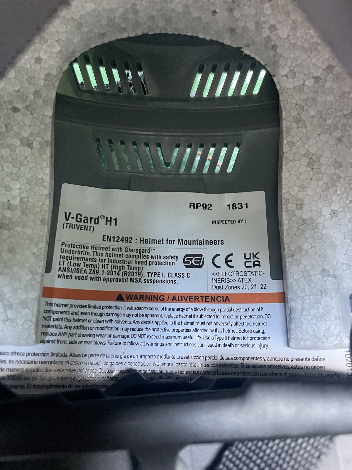 V-guard H1 Sportex Safety Helmet