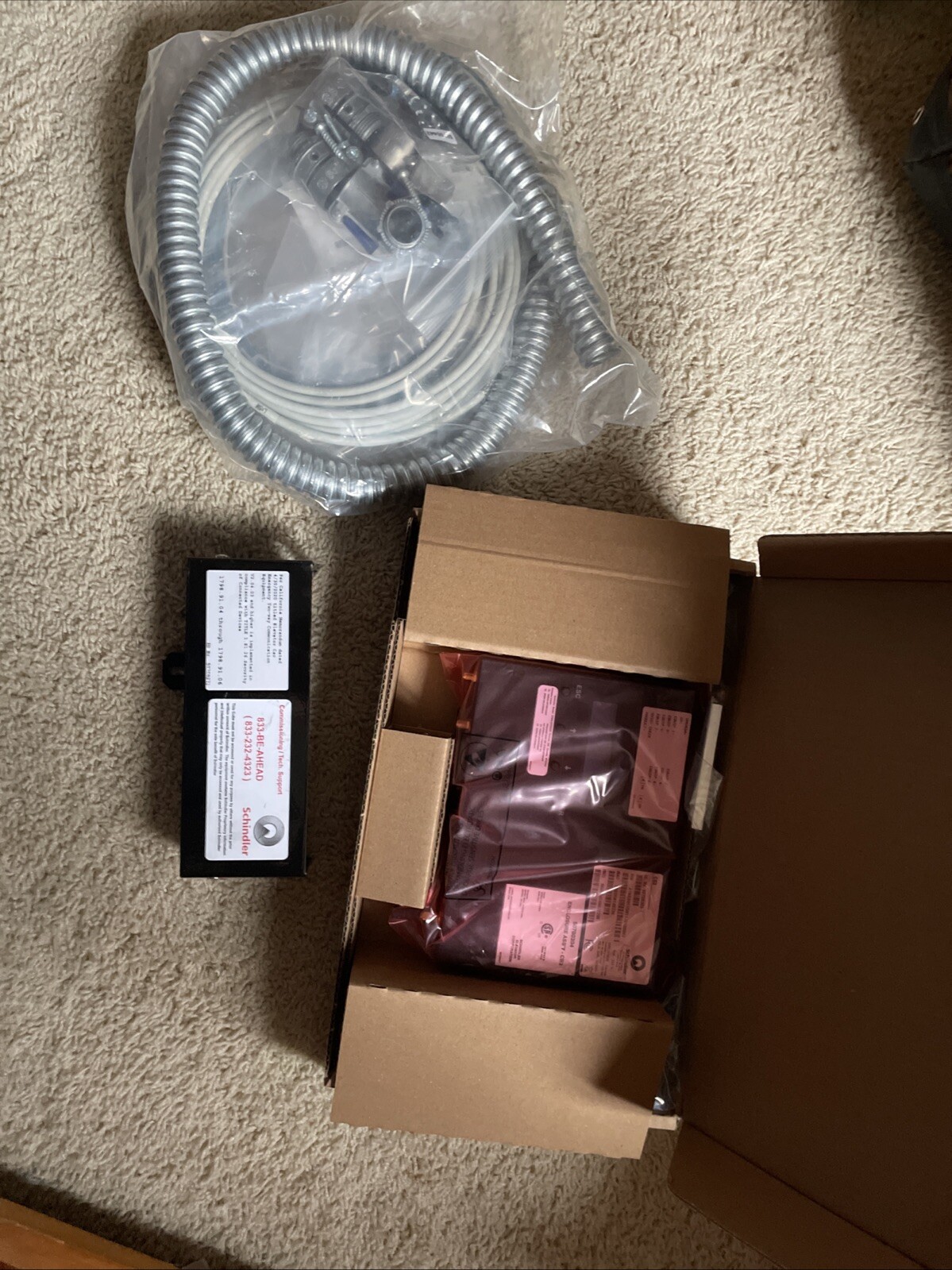 SCHINDLER 50700304 CB3 KIT = 50700305 ELEVATOR IOT MEDIA GATEWAY + ANTENNAS