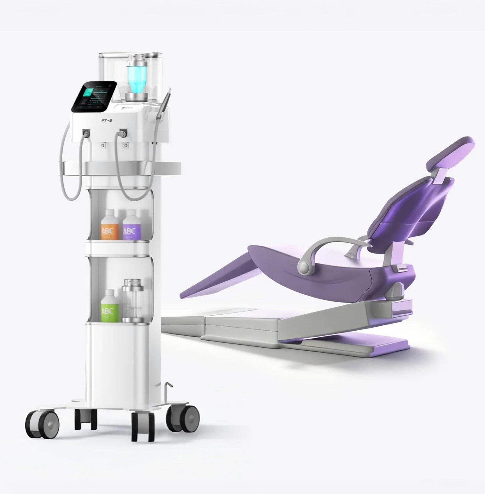 Woodpecker PT-E Air Polisher & Ultrasonic Scaling Device Dual Heating System