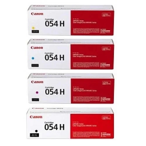 054H Canon Toner Set High Yield CMYK OEM Genuine FAST SHIPPING