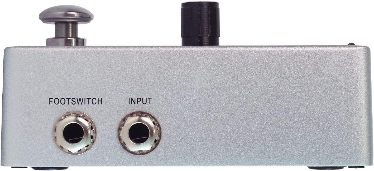 Pedal de efectos de guitarra con caja de ritmos manos libres, ligero y compacto