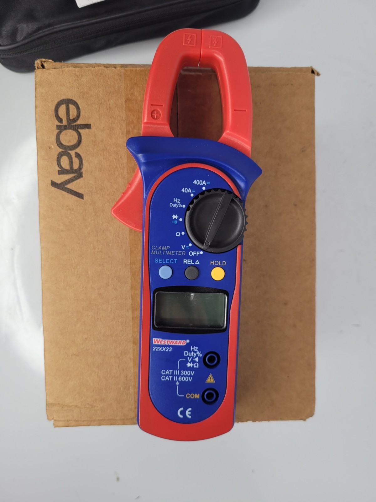 WESTWARD Meter 22xx23 : CAT II 600V/CAT III 300V, Avg, 400 A Max DC Current