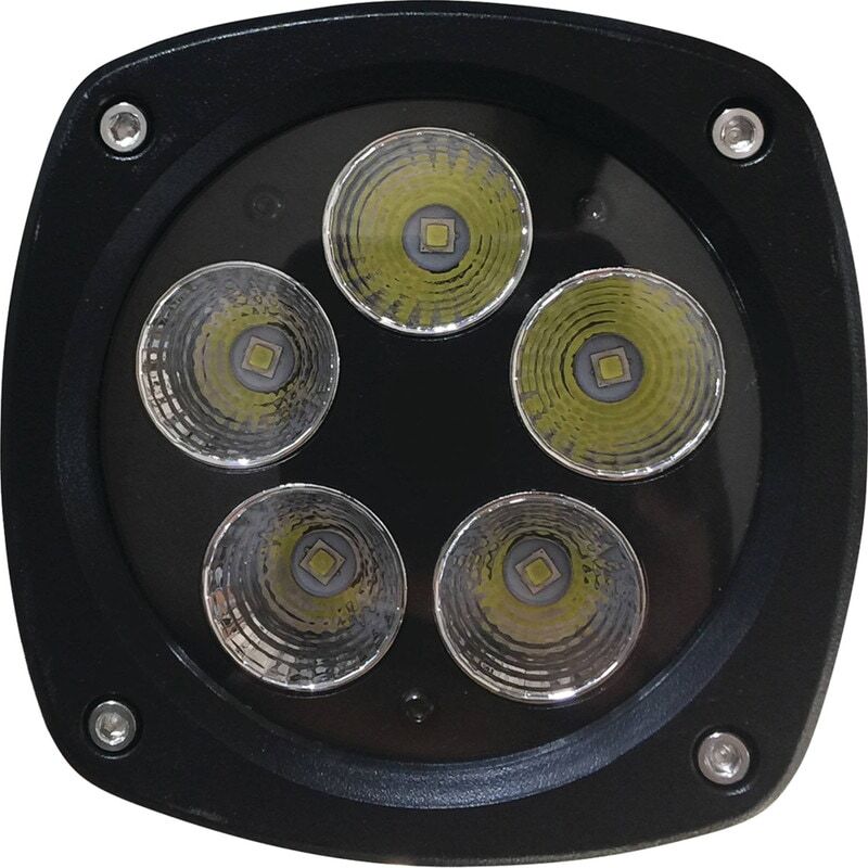 LED Flood Light 60? 6900 Lumens 50W 9-32V Stainless Steel Mounting Bracket