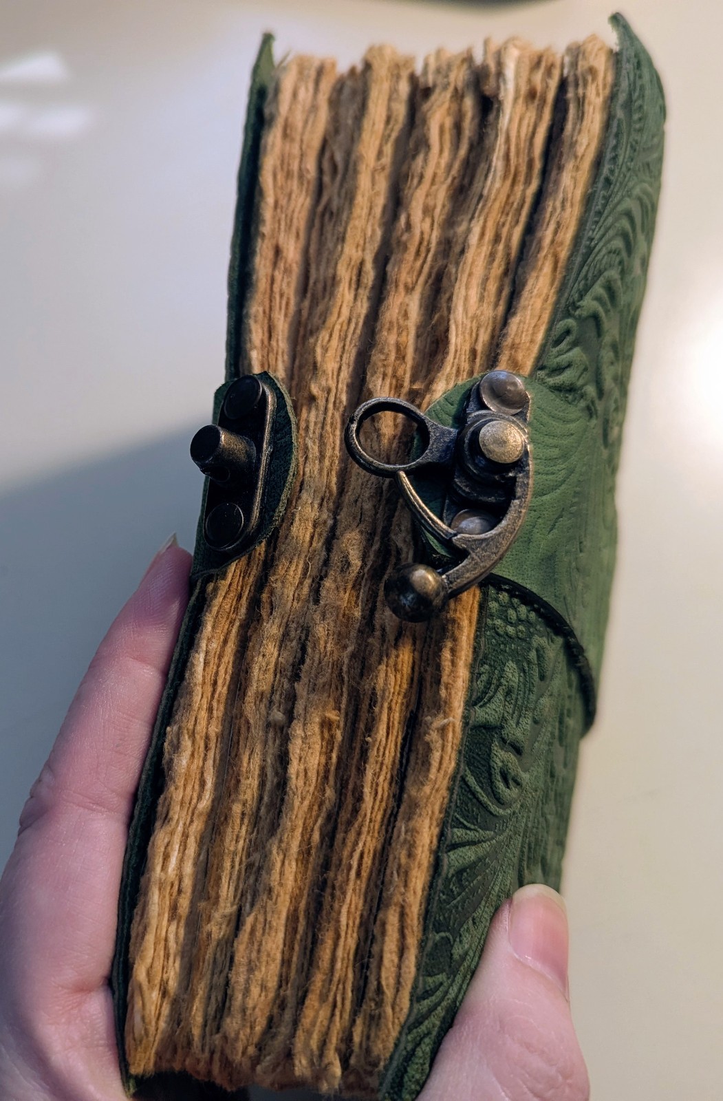 Undated 15 Month Planner Journal In Nature Green Floral Unique