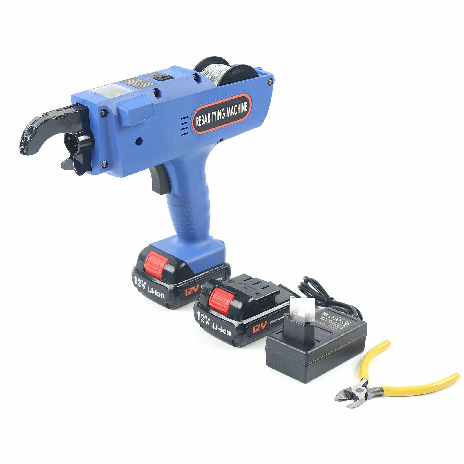 8-34mm Handheld Rebar Tie Gun Tier Machine Automatic Steel Bar Tying Tool & Wire