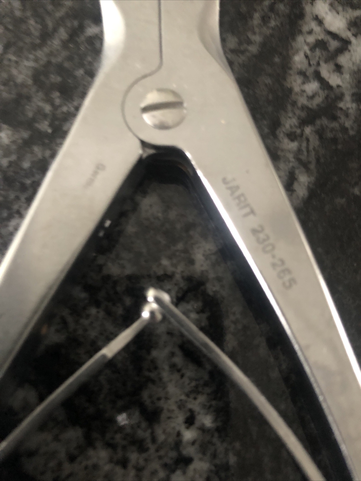Integra Jarit 230-265 Leksell Rongeur, 3mm Bite, Full Curve, 9 1/8”