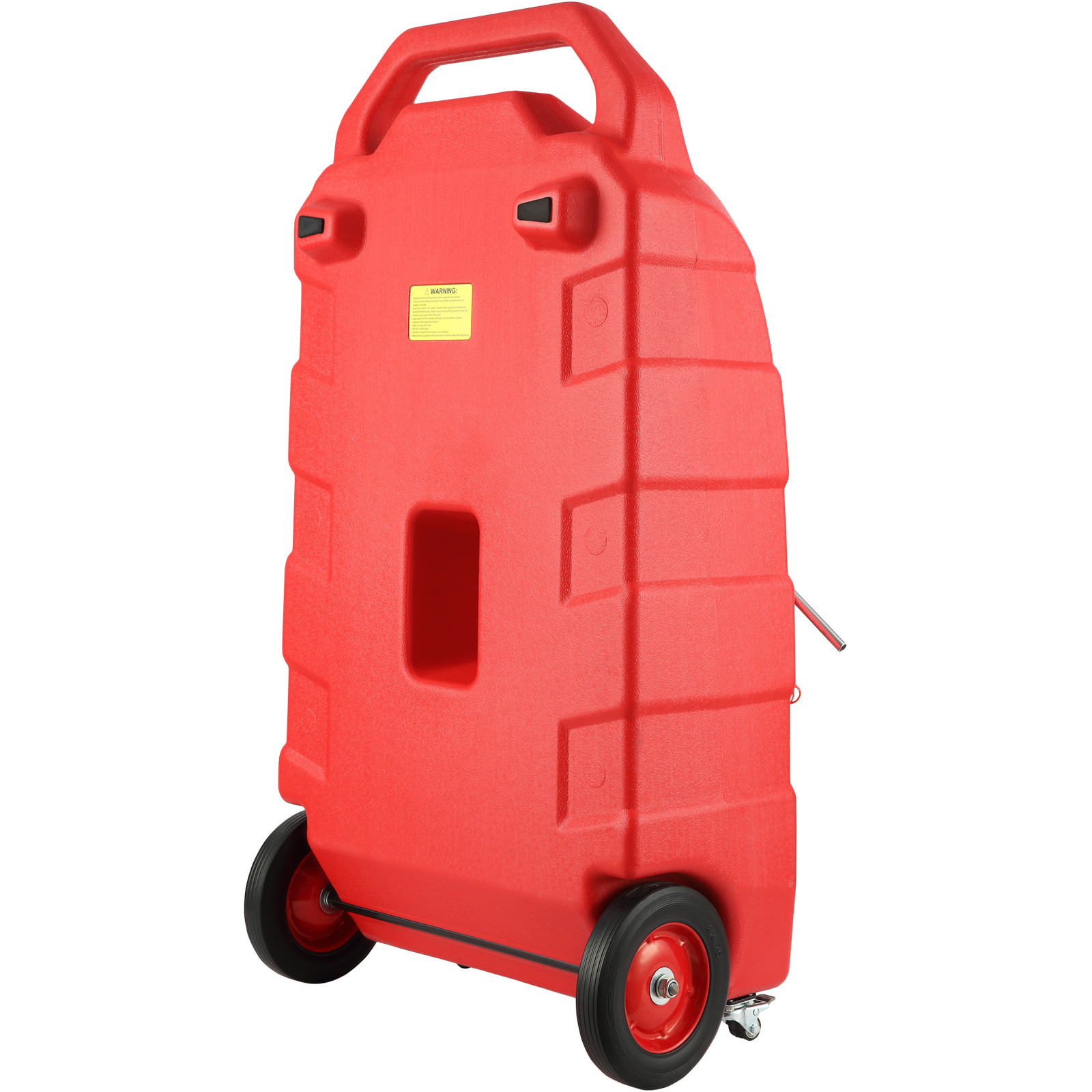 VEVOR Fuel Caddy 32 Gallon Portable Diesel Tank On-Wheels Automatic 12V DC Pump